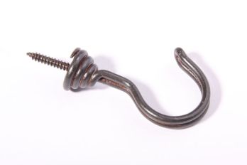 Wire hook/ coat hook Rust 58mm