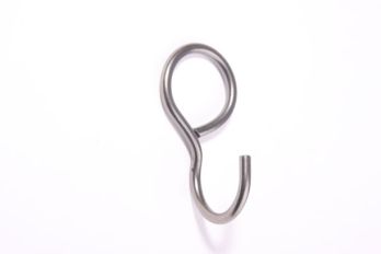 Suspension hook for tube 30mm Tin color