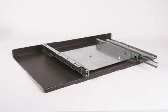 Pull-out system swivel gray-brown lava brown 650mm zs
