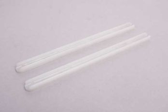 Drawer guide plastic white 250mm drawer rail for e.g. baskets or plastic bins per pair
