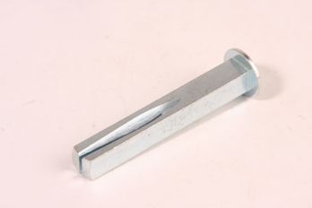 Pin square 8mm for mounting half a pair of door handles