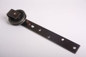 Hanging rollers set for sliding doors 90mm rust per two