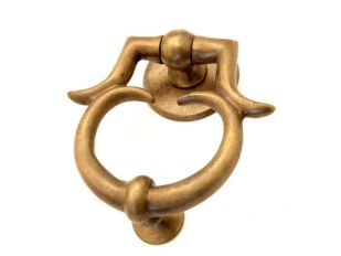 Door knocker classic bronze antique for front door 133mm