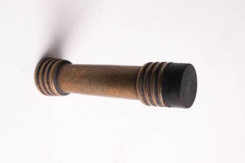 Door stopper bronze antique 22mm horizontal wall mounting