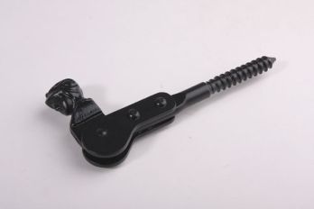 Shutter fastener shepherd black 135mm with thread