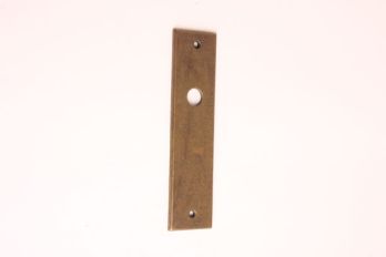 Doorplate short plate bronze antique 172mm each