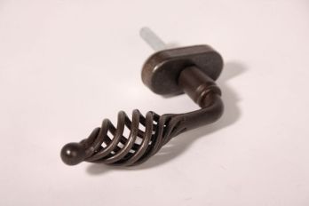 Window handle wire handle rust, tin color or black turn-tilt