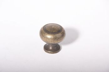 Furniture knob and kitchen knob classic bronze antique round 24mm