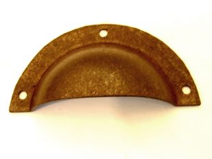 Bowl handle thin rust 85mm (also tin color)