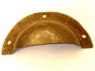 Bowl handle thin rust 93mm (also in tin color)
