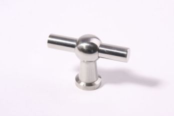 Knob stainless steel (solid) 55mm faucet button POLISHED