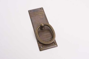 Classic handle for furniture doors bronze antique 33 mm WITHOUT keyhole