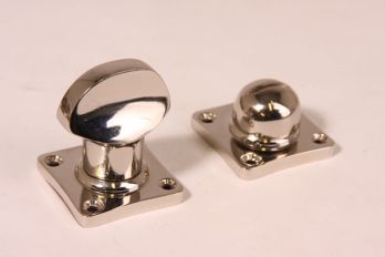 WC closure barrel model shiny nickel (or chrome)