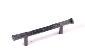 Handle cast iron black round brut drilling size 96mm