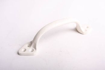 Dutch handle white cast iron 170mm for furniture and kitchen