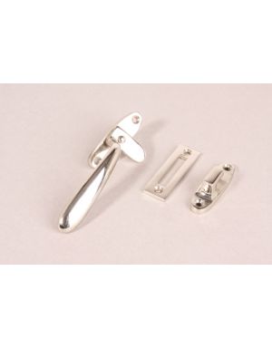 Casement Window Latch Bright Nickel 35mm