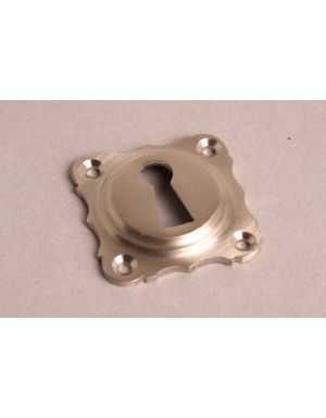 Keyhole escutcheon Brushed Nickel 43mm