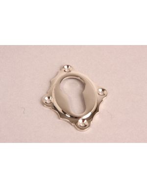 cylinder escutcheon Bright Nickel 48mm