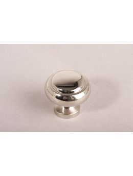 Knob Bright Nickel 30mm