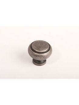 Knob Antique Silver 30mm