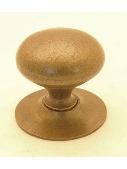 Knob Brass Antique 25mm