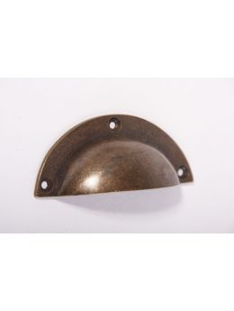 Shell handle bronze antique 85mm