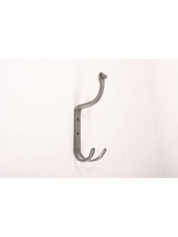 Coat Hook Metal Grey 151mm