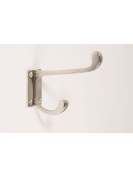 Coat Hook Brushed Nickel 78mm