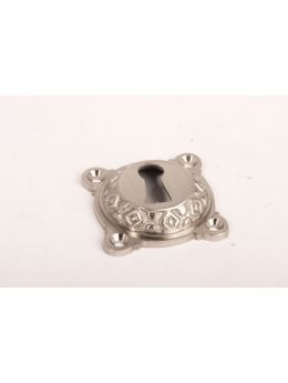 Keyhole escutcheon Brushed Nickel 43mm
