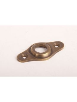 Rosette Brass Antique 31mm