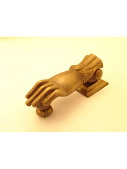 Door knocker brons antique hand