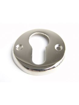 cylinder escutcheon Bright Nickel 50mm