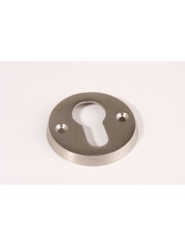 cylinder escutcheon Brushed Nickel 50mm