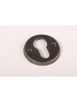 cylinder escutcheon Antique Silver 50mm