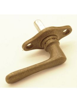 Window handle bronze antique 7mm