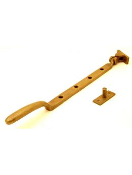 Casement window stay Brass Antique 320mm