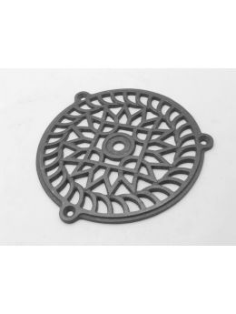 Round Grill Metal Grey 160mm