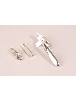 Casement Window Latch Bright Nickel 35mm