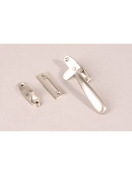 Casement Window Latch Brushed Nickel 35mm
