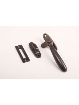 Casement Window Latch Rust Lacquer 35mm