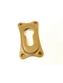 cylinder escutcheon Brass Polish 38mm