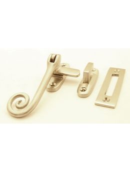 Casement window latch Brushed Steel 11mm