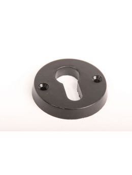 Cylinder rosette black bakelite 54mm
