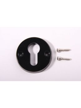 cylinder escutcheon Black 54mm