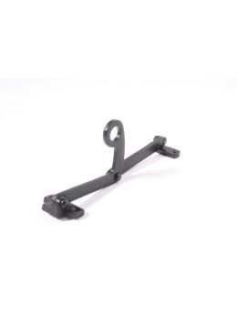 window stay 170mm black powder coating
