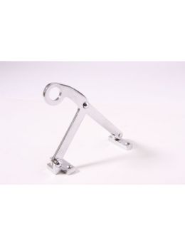Casement window stay Bright Chrome 175mm