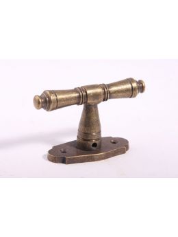 Window handle Brass Antique 7 x 92mm