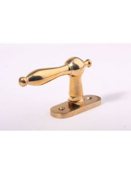 Casement window latch Brass Polish 100mm
