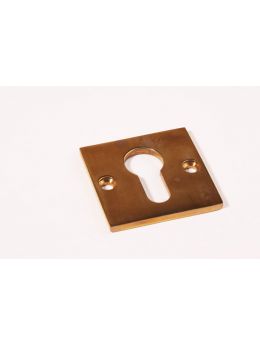 cylinder escutcheon Brass Polish 50mm