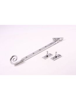 Casement window stay Metal Grey 290mm